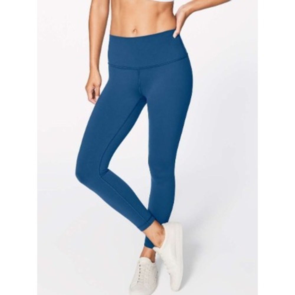 Lululemon Wunder Under Hi-Rise Night Tide size 8